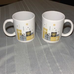 Set of 2 Holiday Coffee Mugs